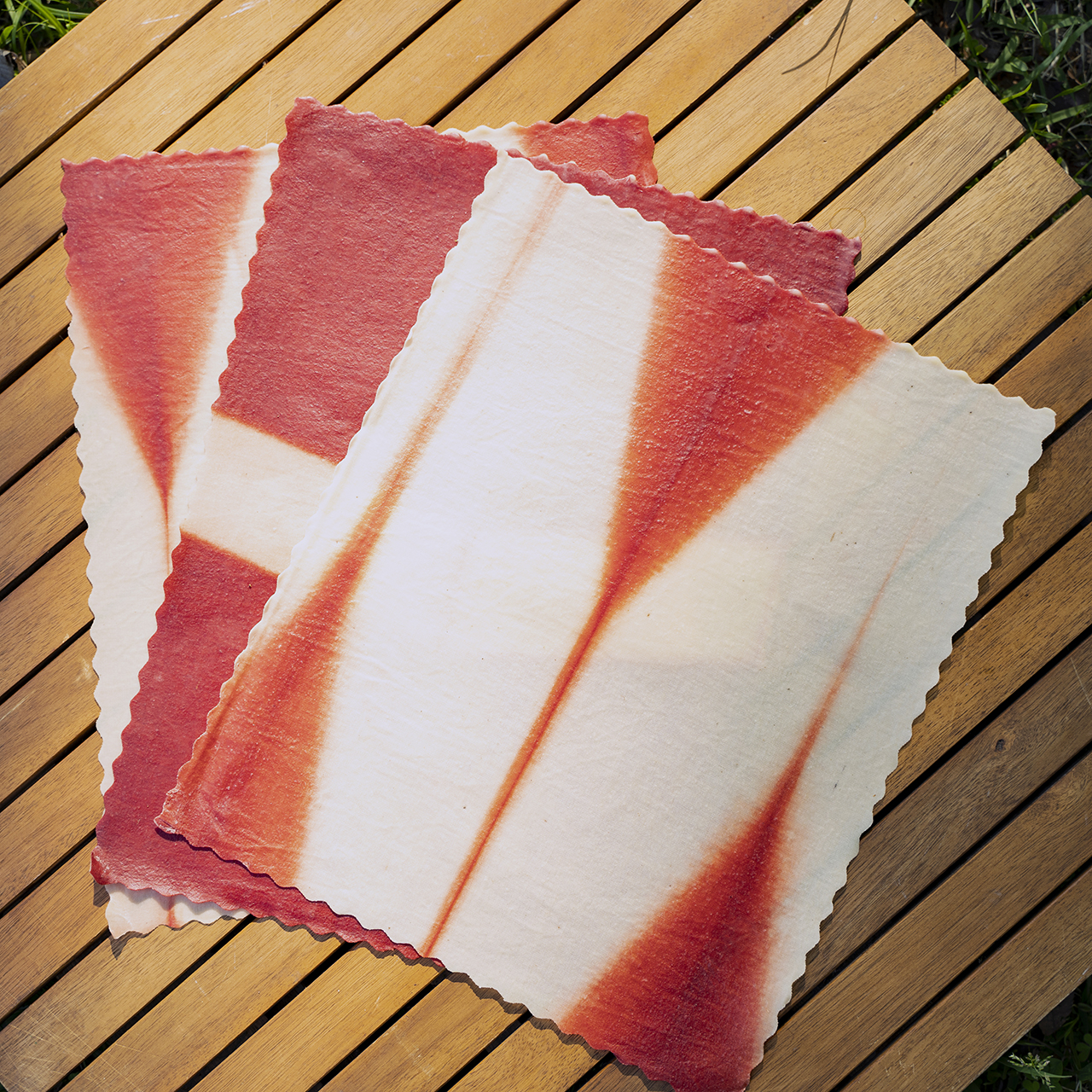 「茜染め」by 冨貴工房