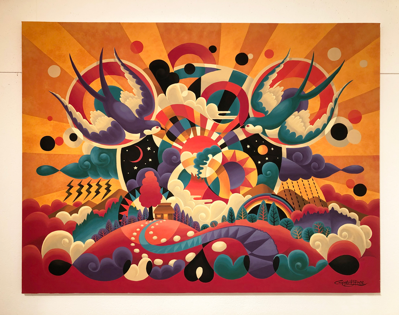 SERIES : 「Circle of Life」by Gravityfree | Bee Eco Wrap / 地球に